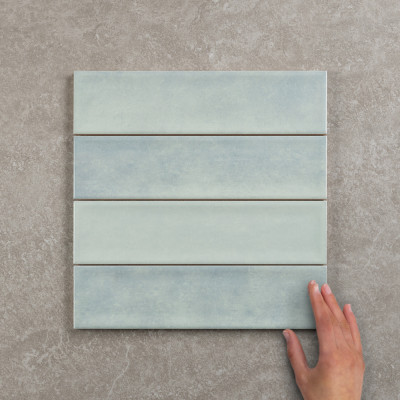 Nara Glass Gloss Ceramic Wall Tile 30x7.5cm