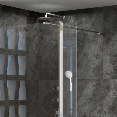 Casanuova Wet Room T-Piece for End Panel