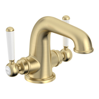Lansdown Basin Mixer - Brushed Brass