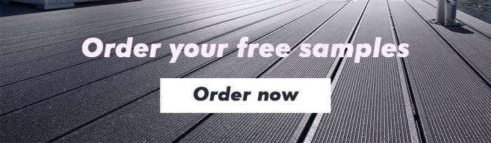 Order free sample of decking