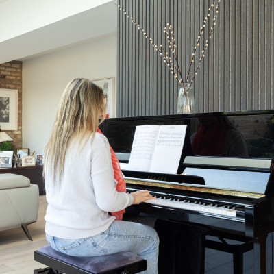 21mm Acoustic Silver Felt Wall Panel Charcoal 240x60cm