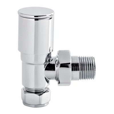 Portman Chrome Angled Radiator Valves