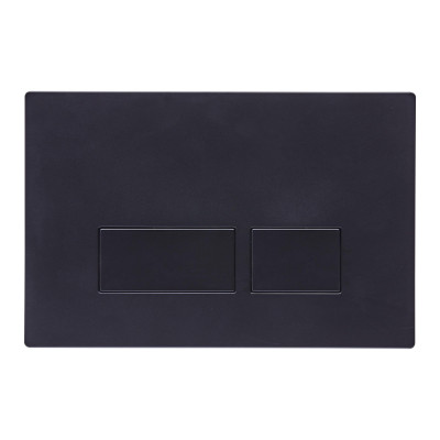 Flush Plates Square Flush Plate - Black