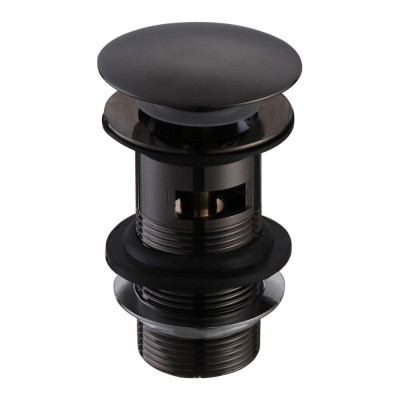 Accessories Basin Waste (Slotted) - Matt Black