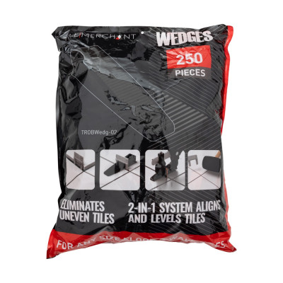 Alpha Tile Levelling Wedges 20mm (250pcs/Bag)