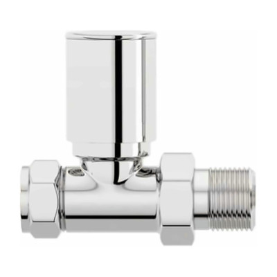 Portman Valve Set (Straight) - Chrome