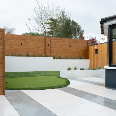 Outdoor Alpine White Limestone-Effect Matt Porcelain Tile 120x60cm