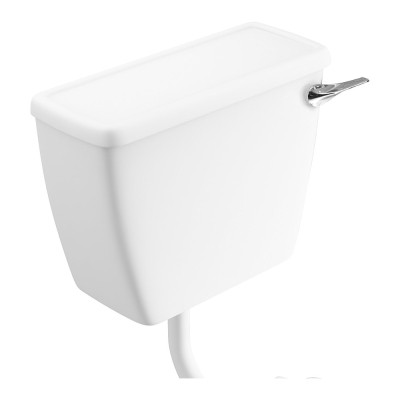 Kota Low Level Lever Cistern (SISO) - White