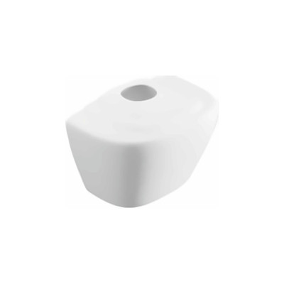 Kota Boxed Exposed Urinal Cistern with Autosyphon 13L - White