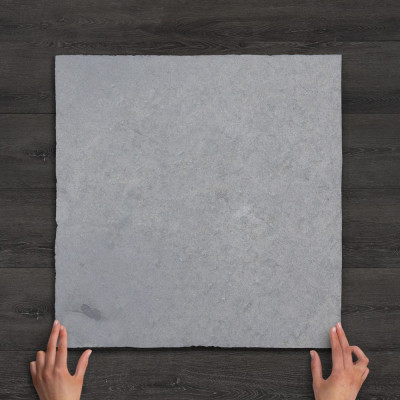 Kota Grey Limestone Paving Hand-Cut, Calibrated 60x60x2.2cm