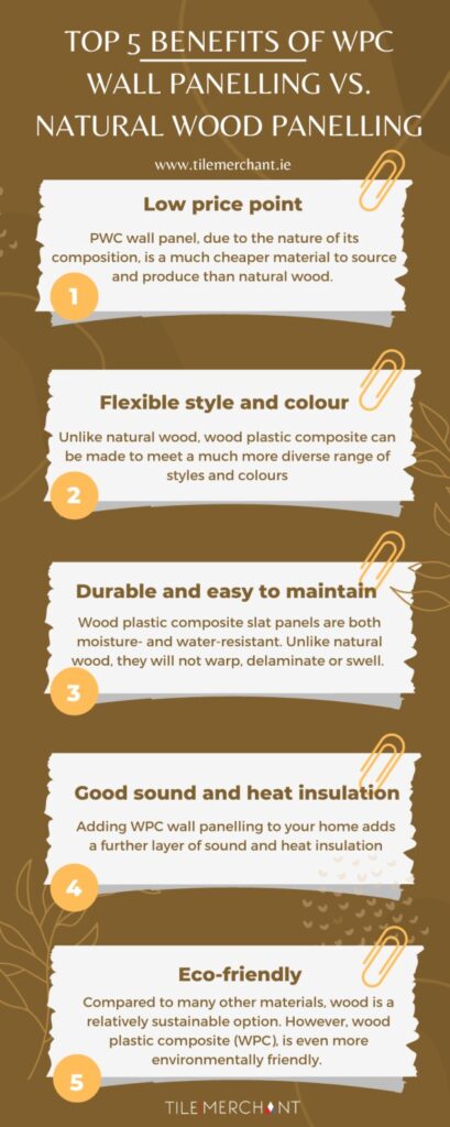 Compared to many other materials, wood is a relatively sustainable option. However, wood plastic composite (WPC).