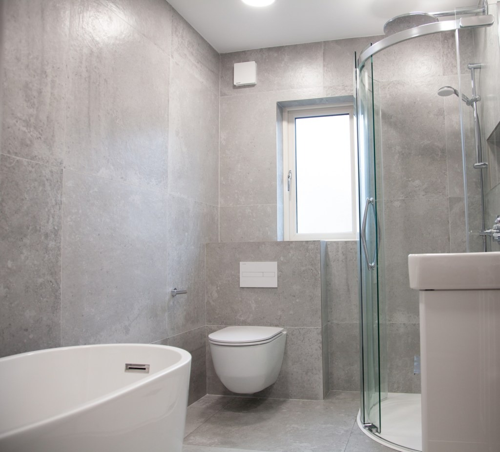 ne of the most popular bathroom tile colours for the past few years (and not slowing down) has been grey. 